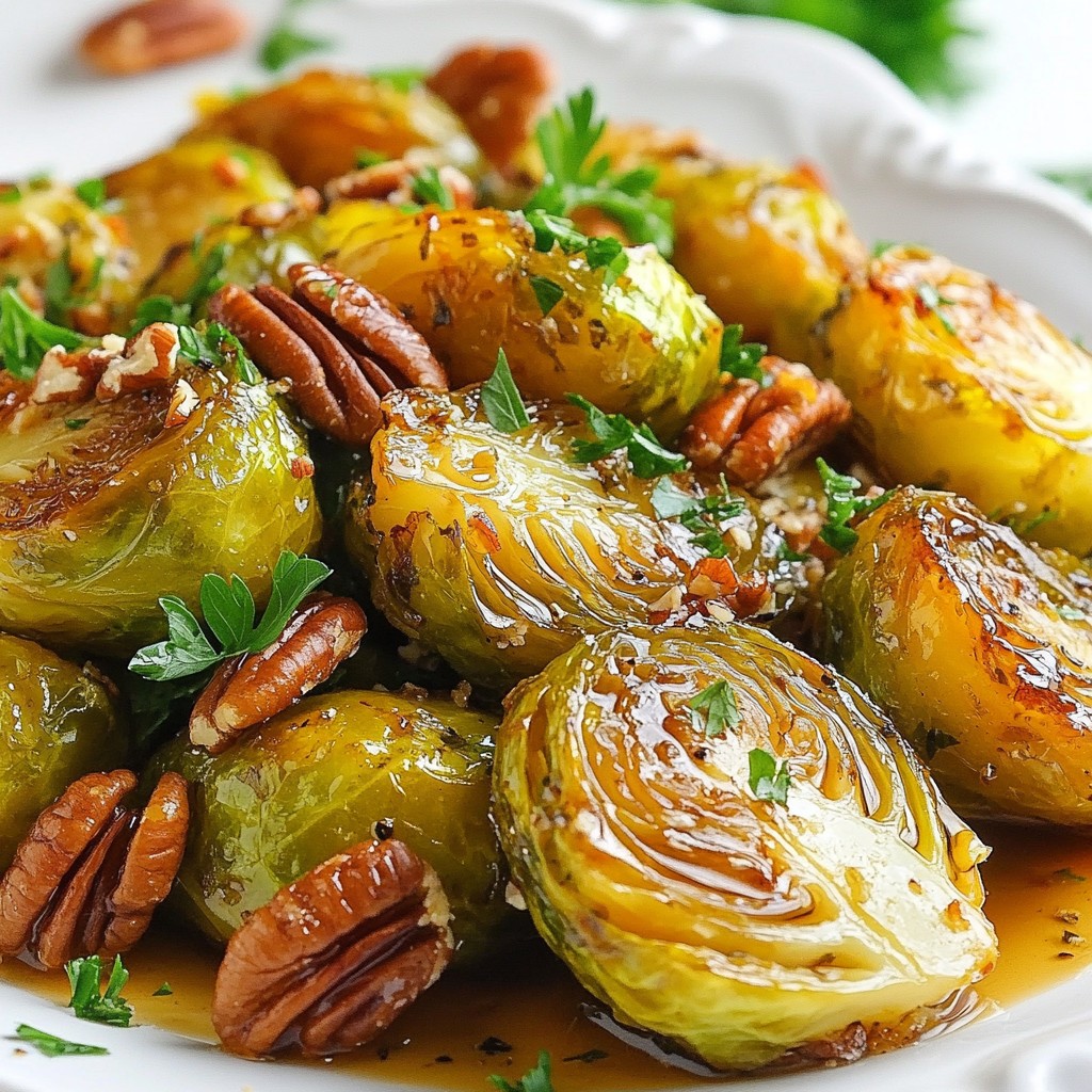 Maple Dijon Brussels Sprouts Flavorful Roasted Delight