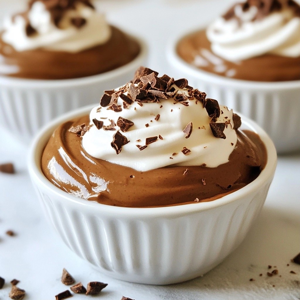 Sugar-Free Keto Chocolate Avocado Mousse Delight