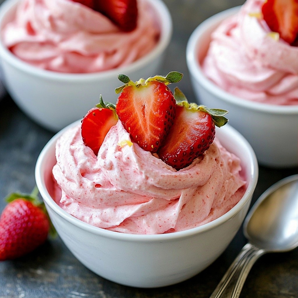 Sugar-Free Keto Strawberry Mousse Sweet and Simple Treat