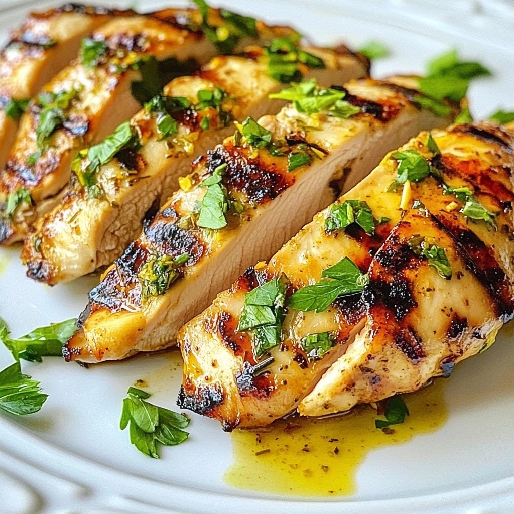 Zesty Healthy Dinners Lemon Herb Grilled Chicken Recipe