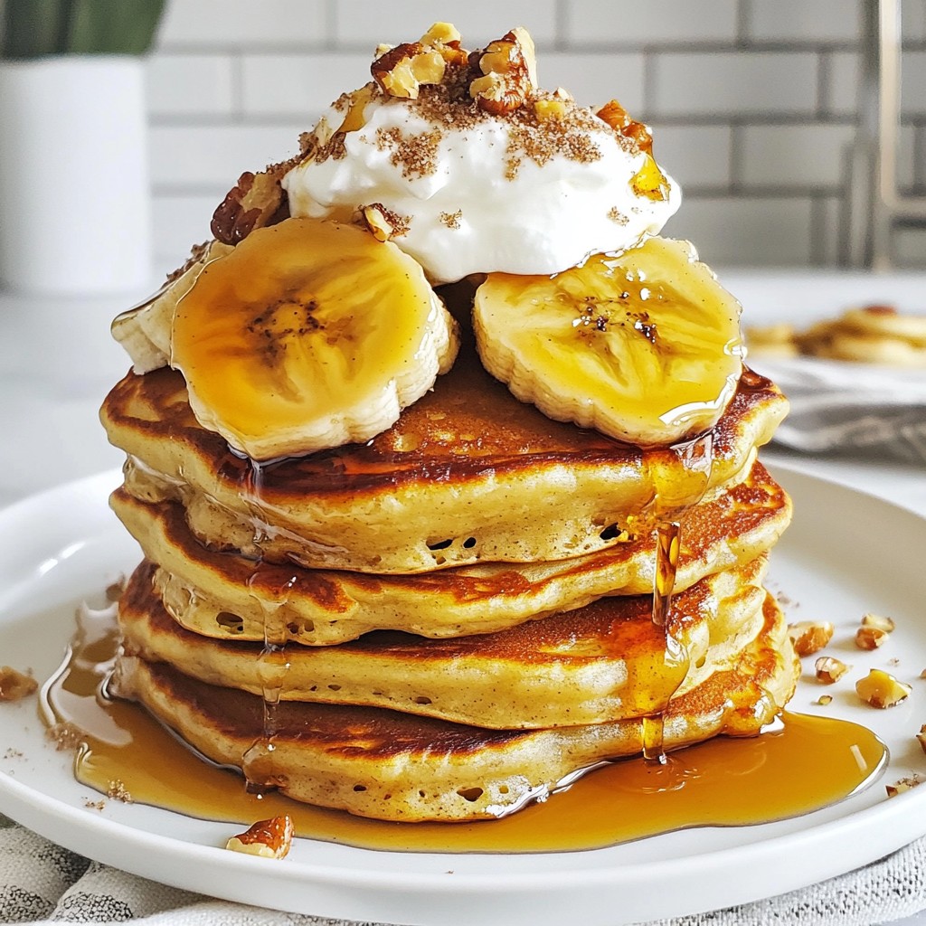 Caramelized Banana Pancakes Flavorful and Simple Recipe