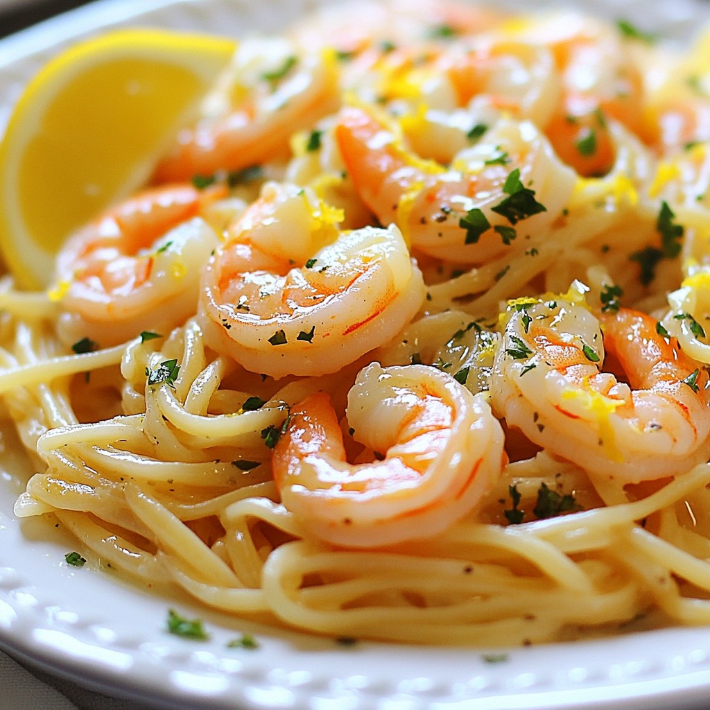 Savory Shrimp Scampi Linguine Recipe to Savor