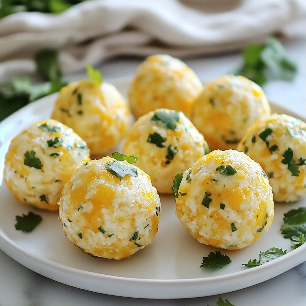 Savory Keto Cheddar Jalapeño Fat Bombs Recipe