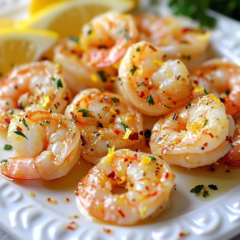 Zesty Keto Lemon Garlic Shrimp Tasty and Simple Dish
