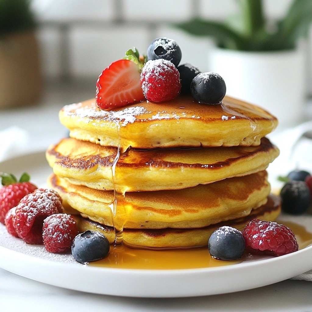 Fluffy Keto Cream Cheese Pancakes Easy and Light Meal