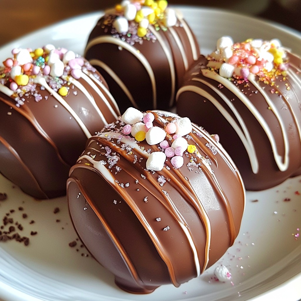 Hot Chocolate Bombs Delightfully Warm Your Winter
