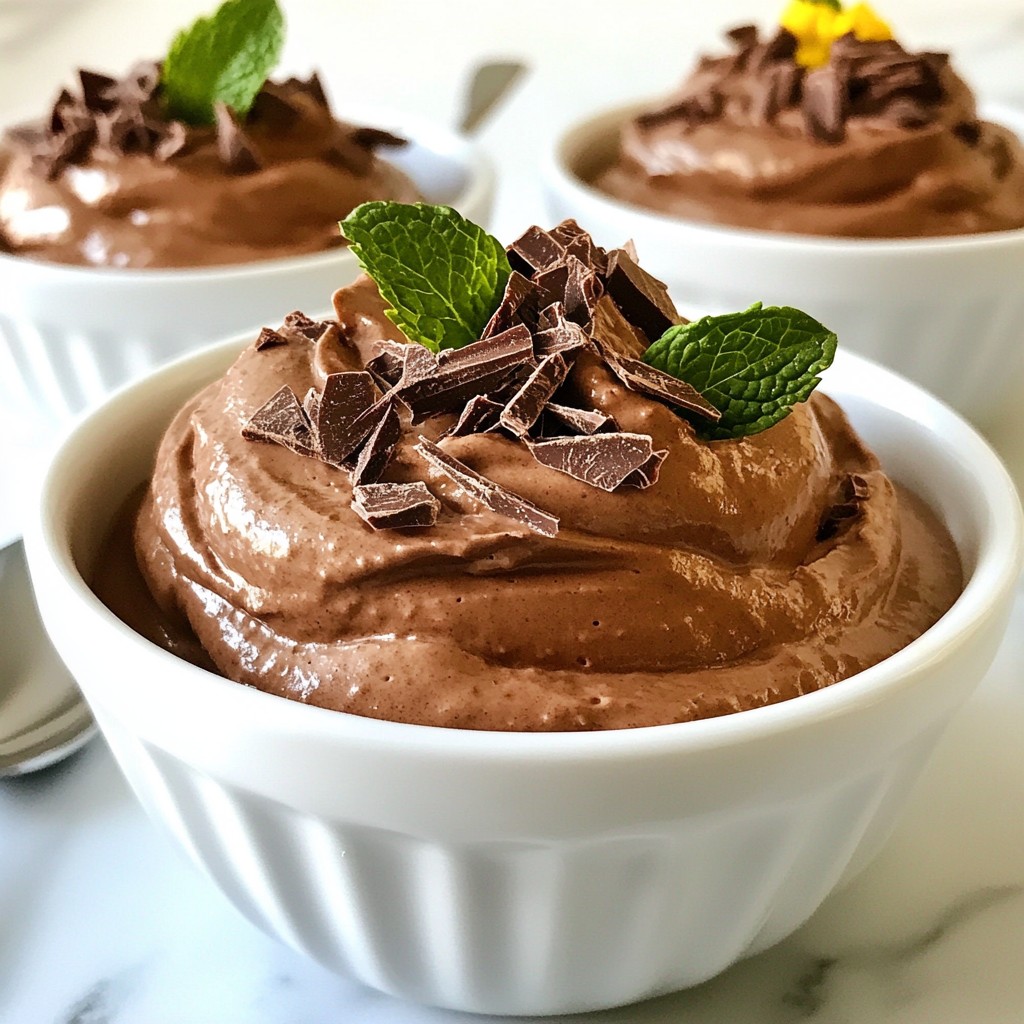 Decadent Sugar-Free Chocolate Mousse Easy Recipe