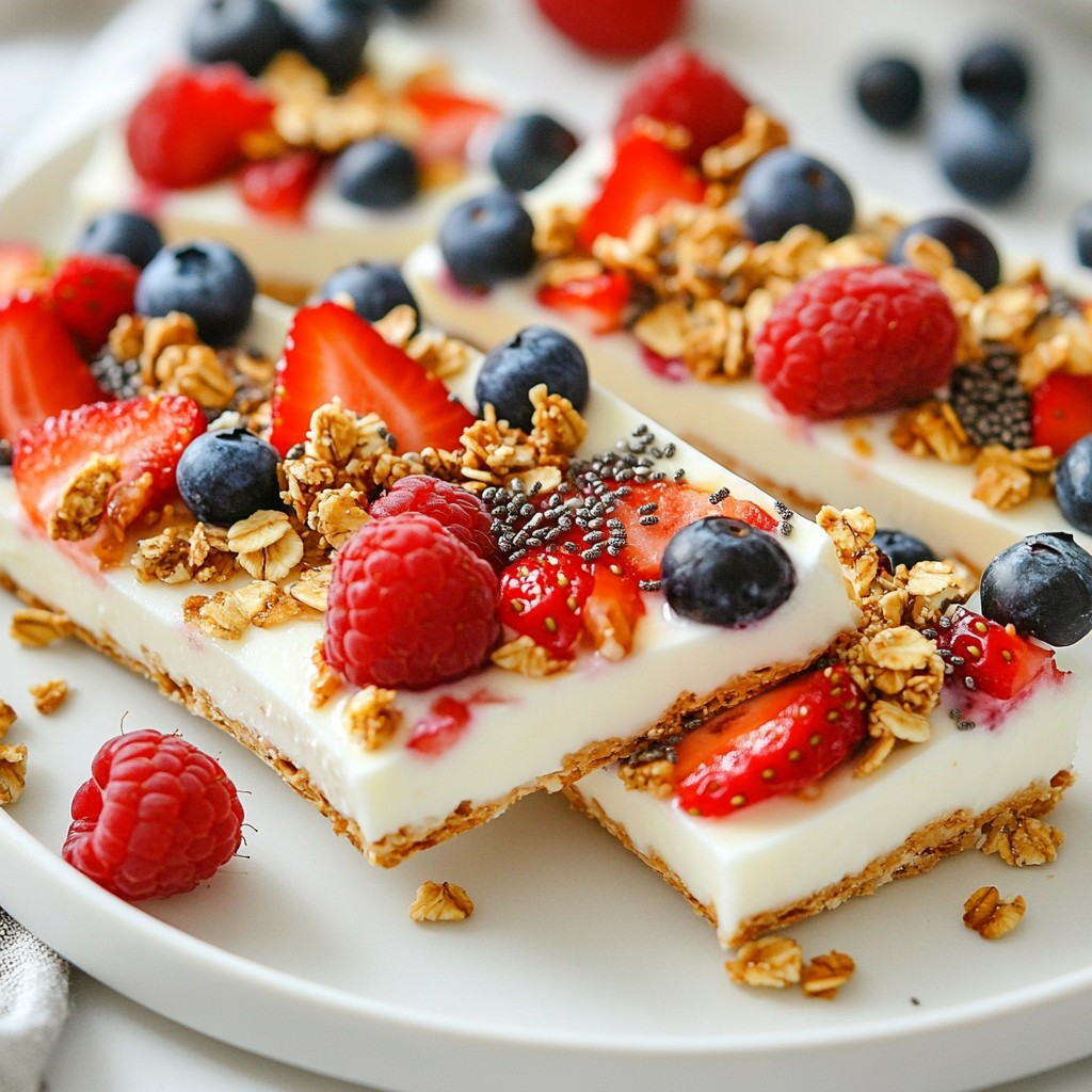 Berry Greek Yogurt Bark Delightful and Healthy Treat