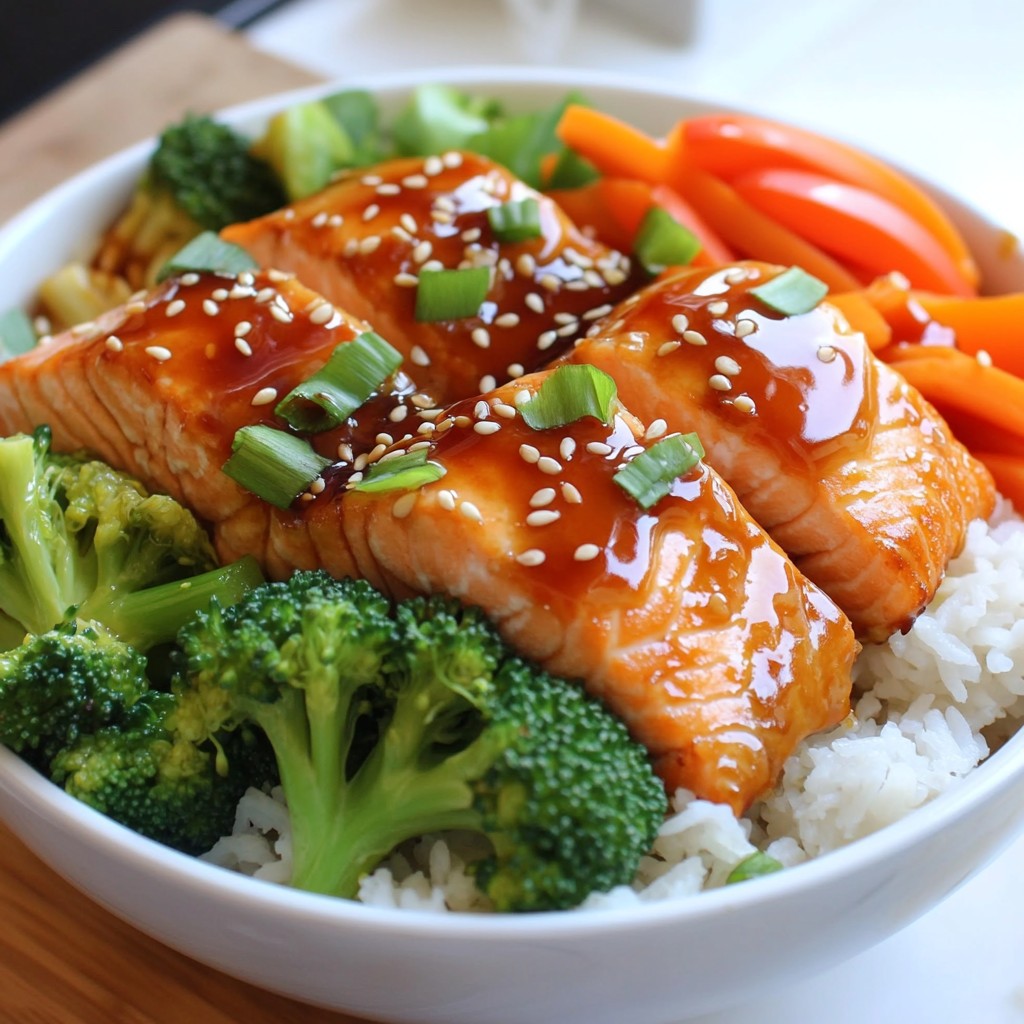 Teriyaki Salmon Rice Bowls Healthy and Flavorful Meal