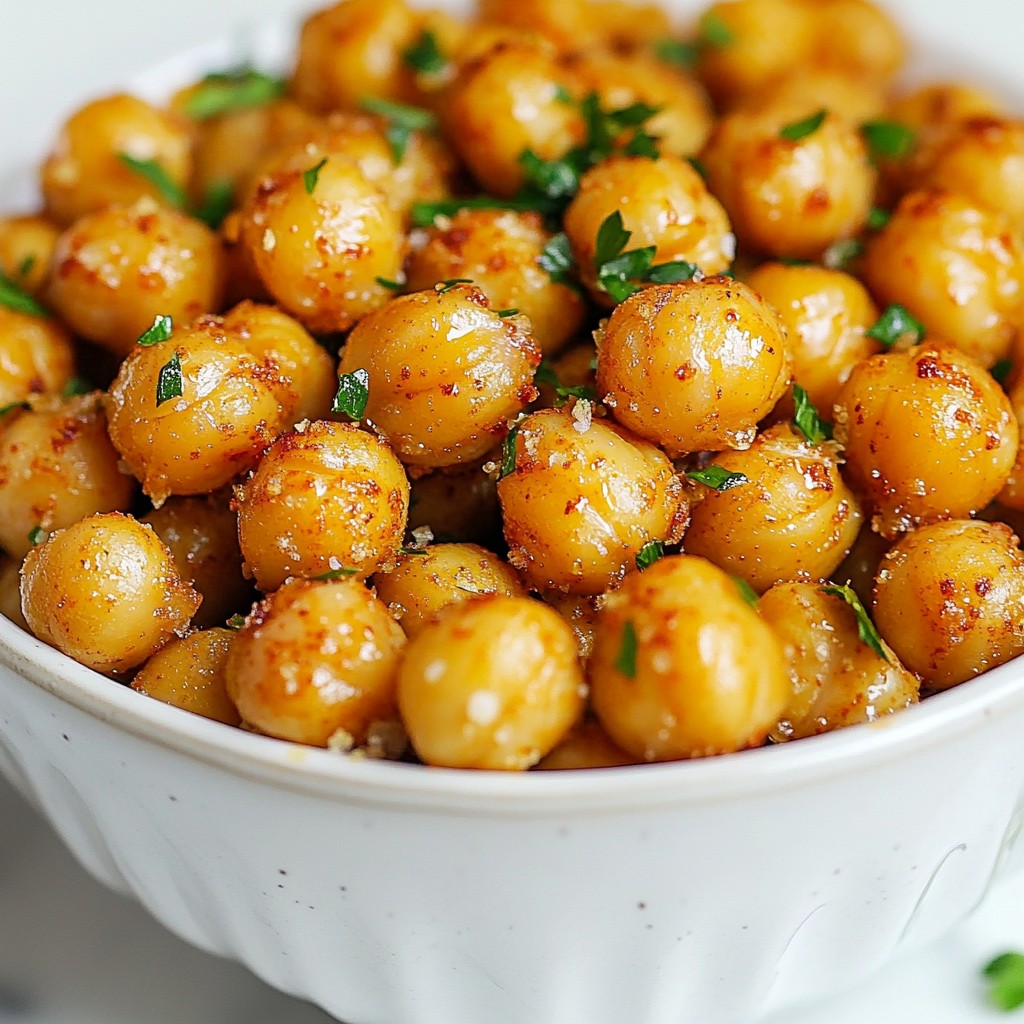 Air Fryer Chickpea Snack Crunch for Tasty Crispiness