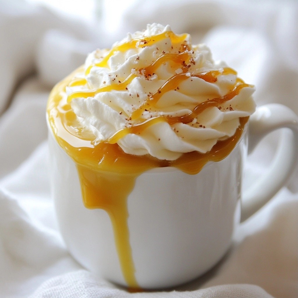Luxurious Salted Caramel Hot Chocolate Indulgence