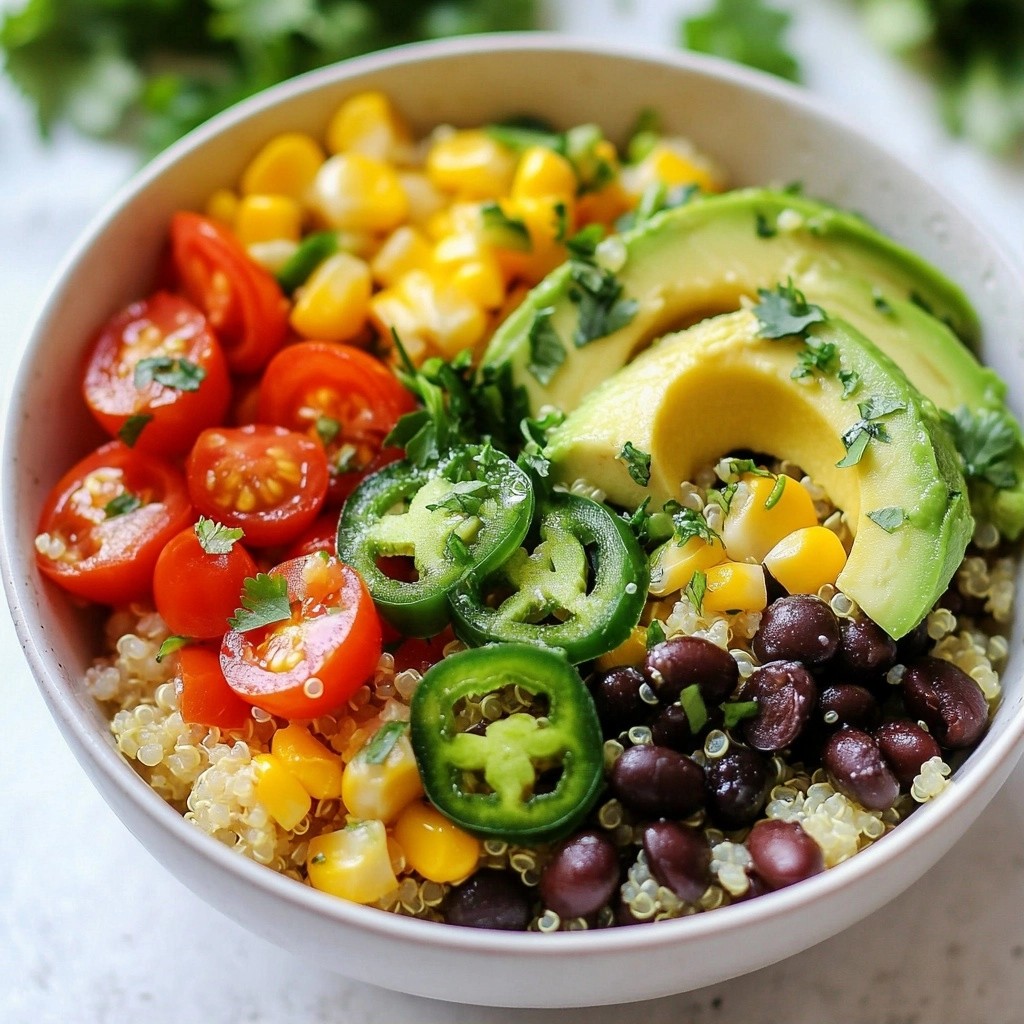 Zesty Healthy Dinners Lime Cilantro Quinoa Bowls