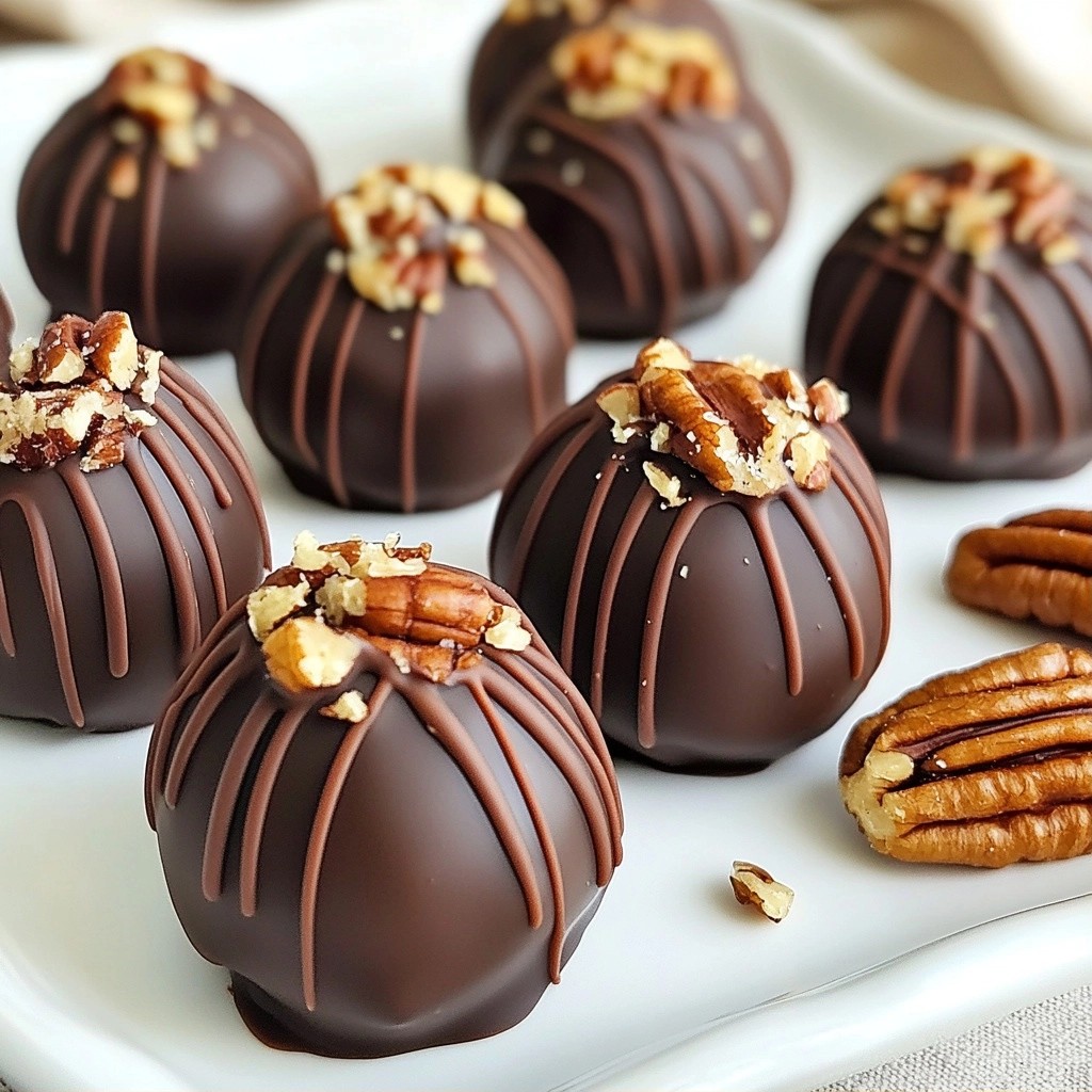 Decadent Maple Pecan Chocolate Truffles Recipe Guide