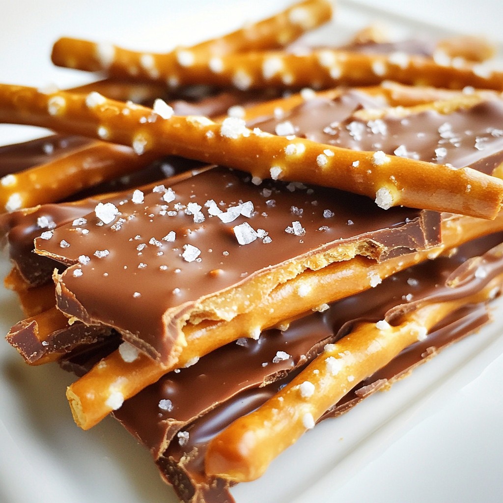 Salted Caramel Pretzel Bark Irresistible Sweet Treat