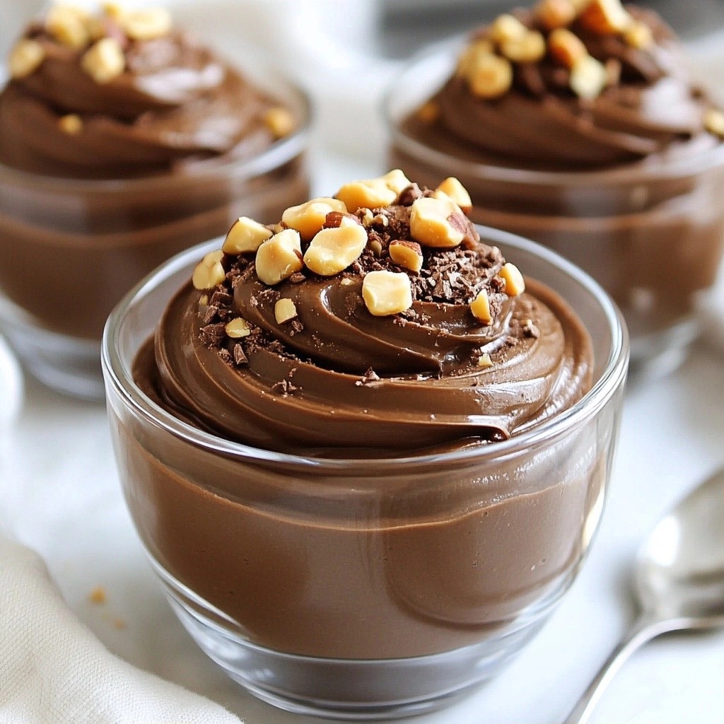 Creamy Sugar-Free Chocolate Hazelnut Mousse Delight