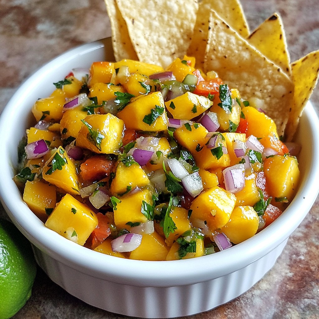 Spicy Mango Habanero Salsa Flavorful and Fresh Delight