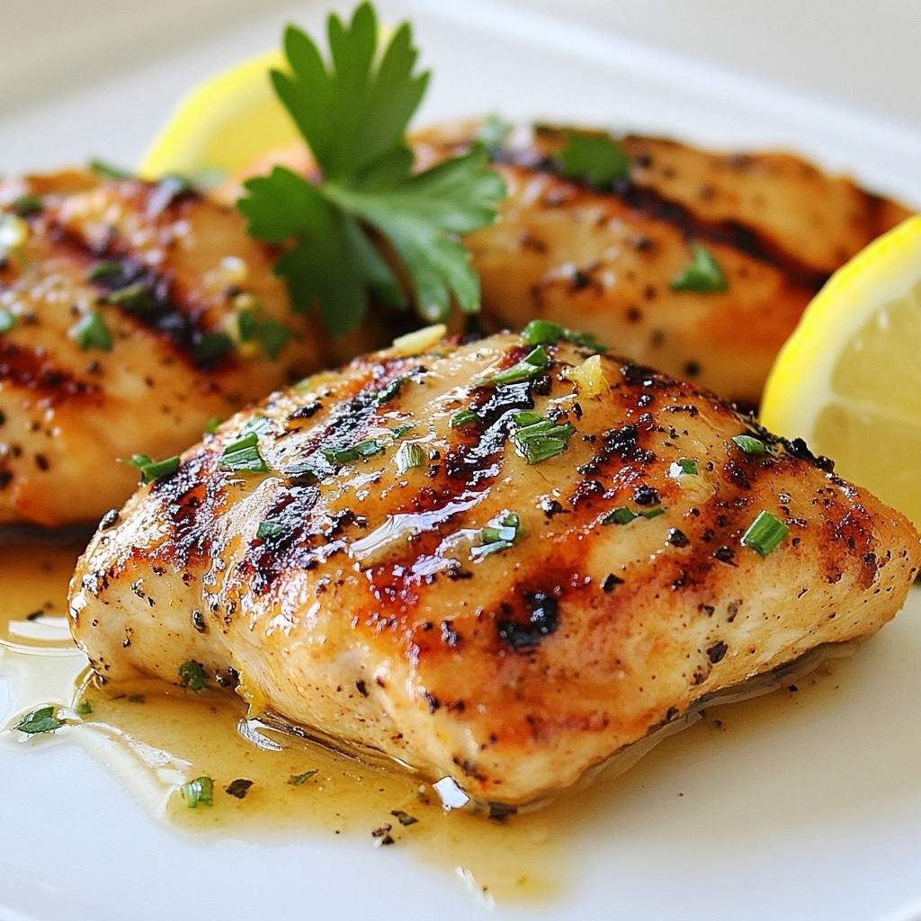 Easy Keto Lemon Herb Grilled Chicken Flavorful Dish