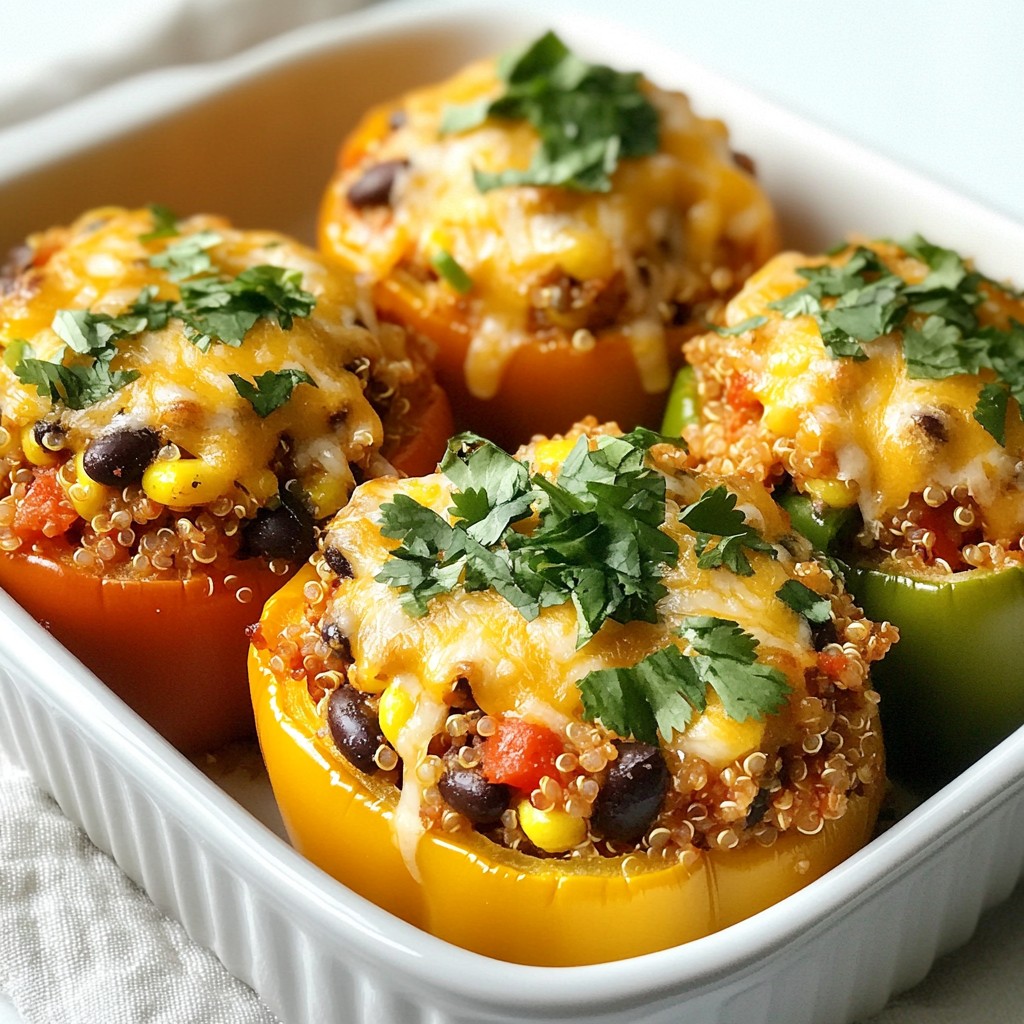 Stuffed Bell Pepper Casserole Easy Family Dinner Delight