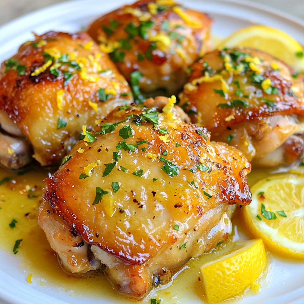 Tangy Keto Lemon Butter Chicken Recipe to Savor