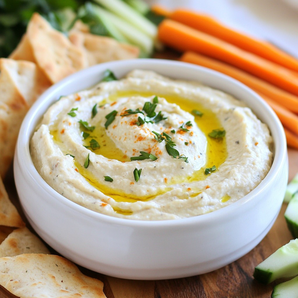 Roasted Garlic White Bean Dip Flavorful and Simple Mix