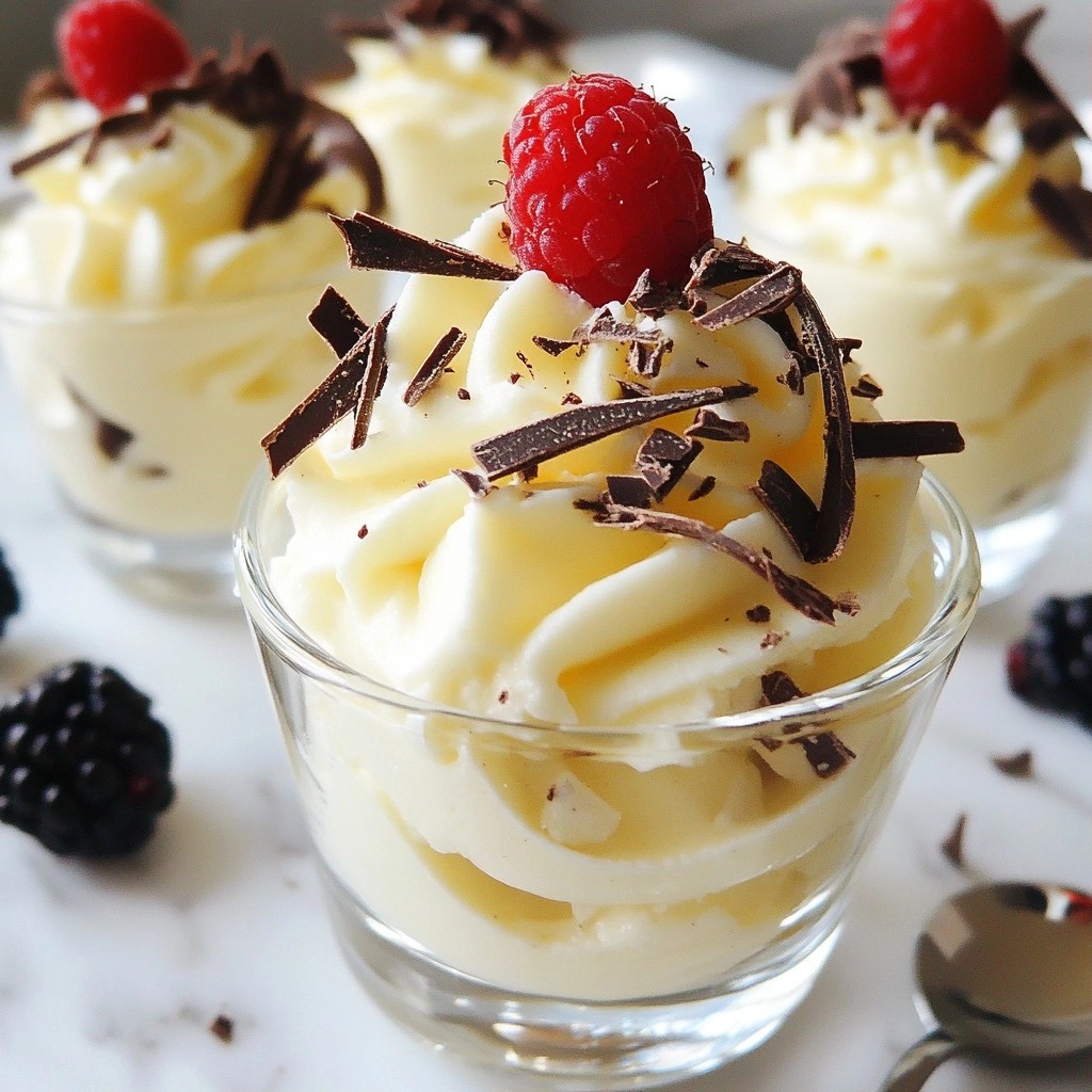 Decadent Low-Carb Vanilla Bean Mousse Delight