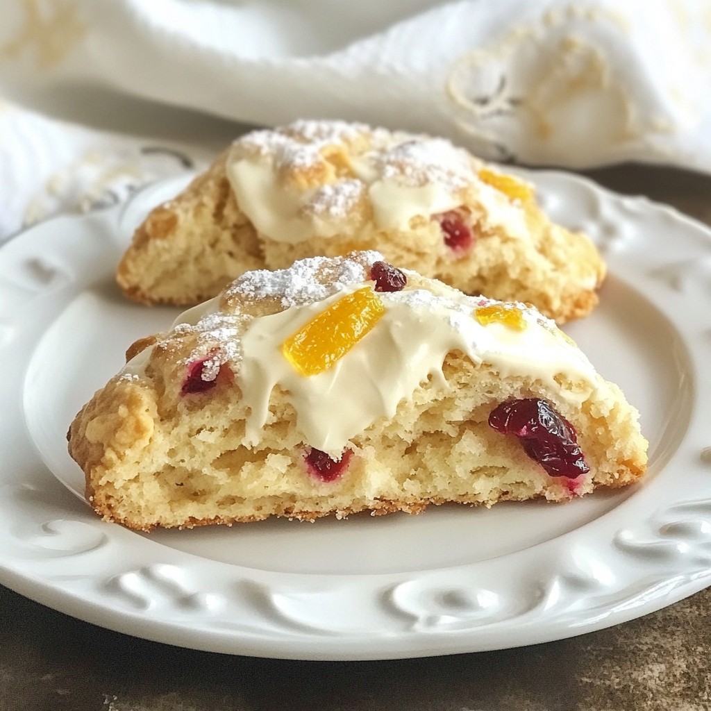 Cranberry Orange Scones Easy and Flavorful Recipe