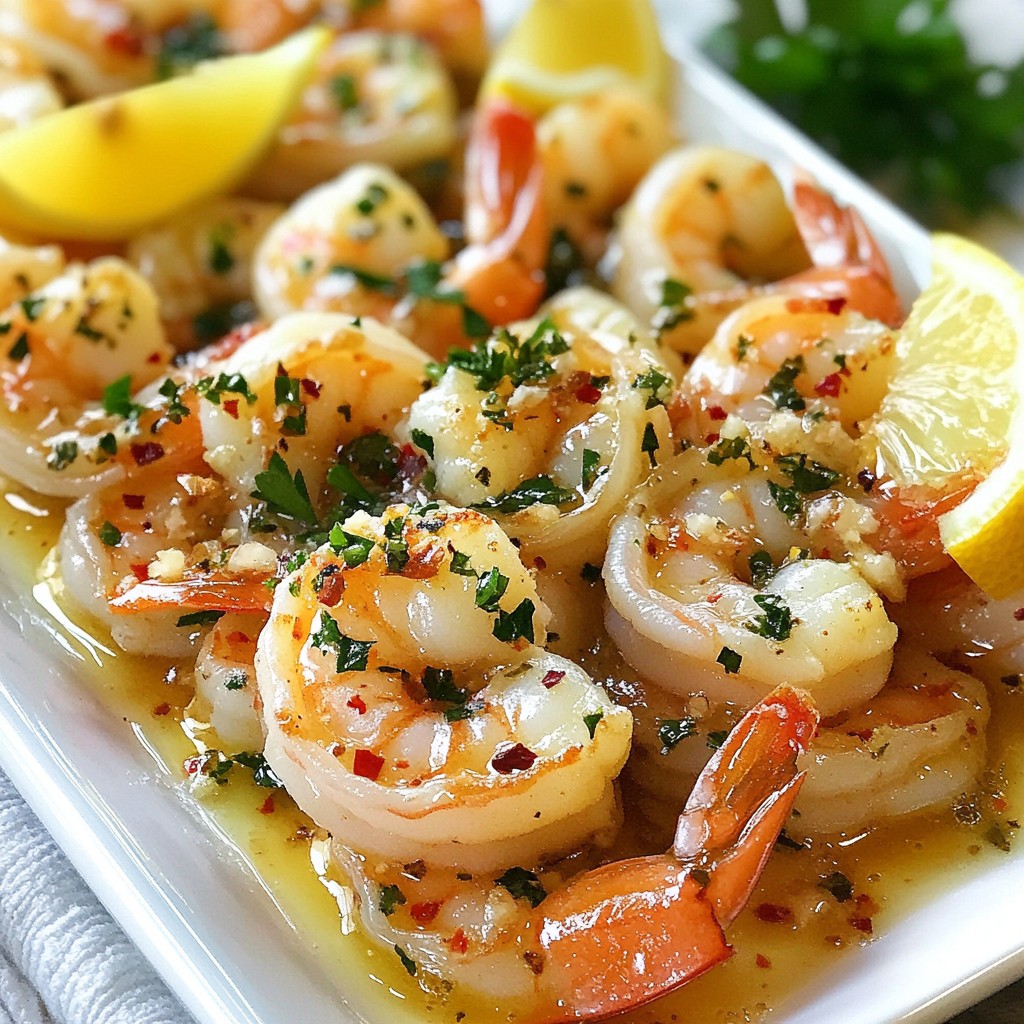 Low-carb Garlic Butter Shrimp Scrumptious and Easy Dish