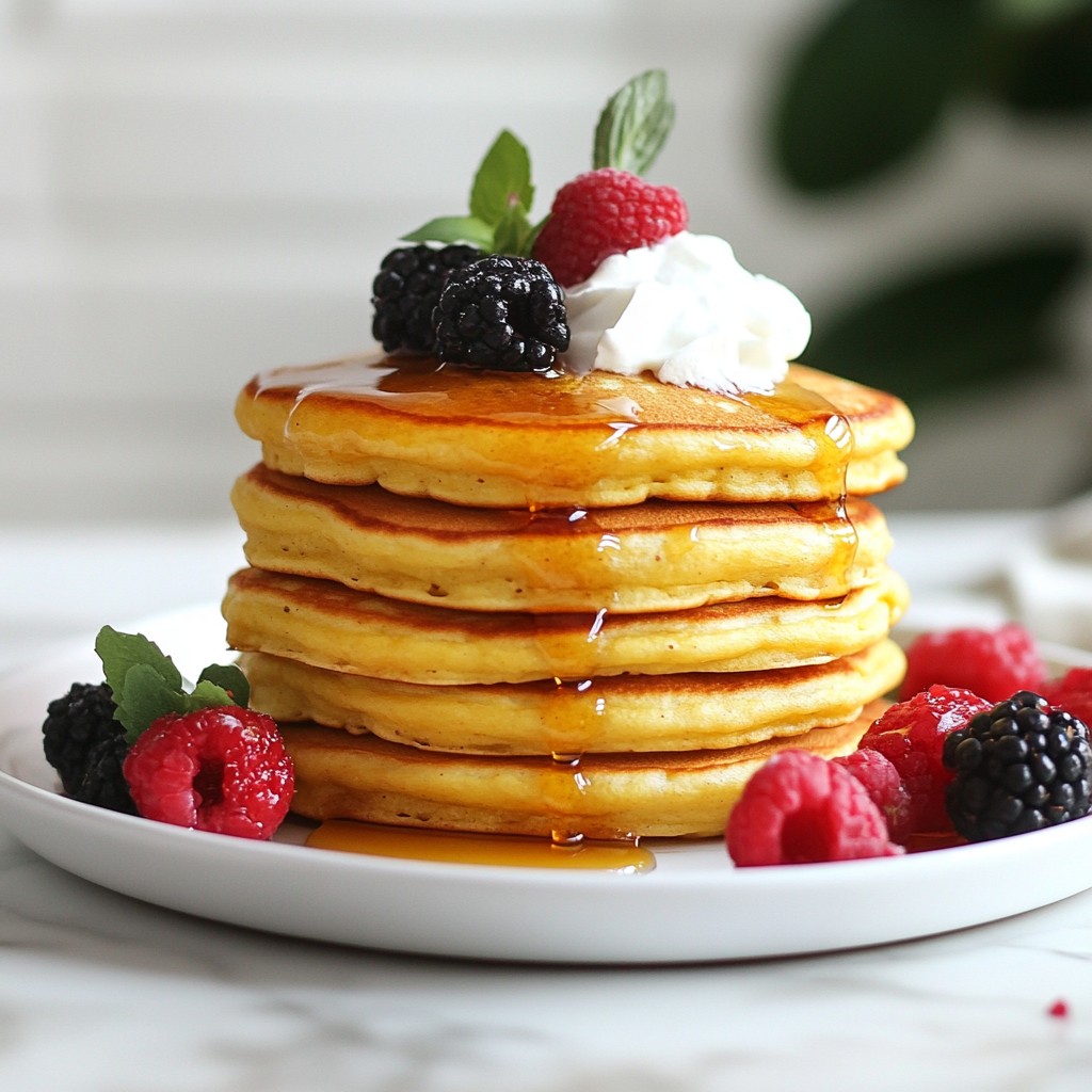 Fluffy Keto Vanilla Protein Pancakes Easy and Delicious