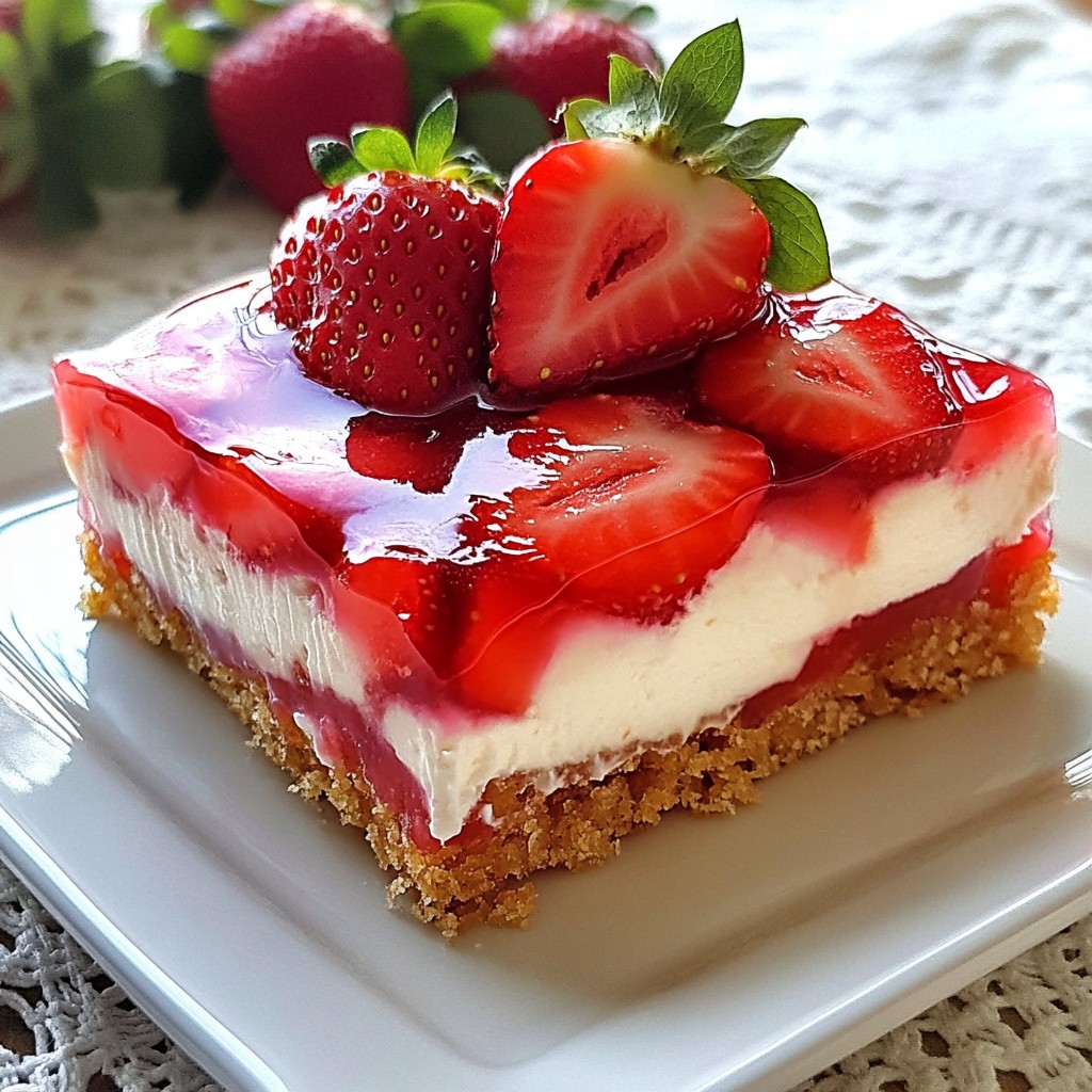 Strawberry Pretzel Salad Easy and Delicious Dessert