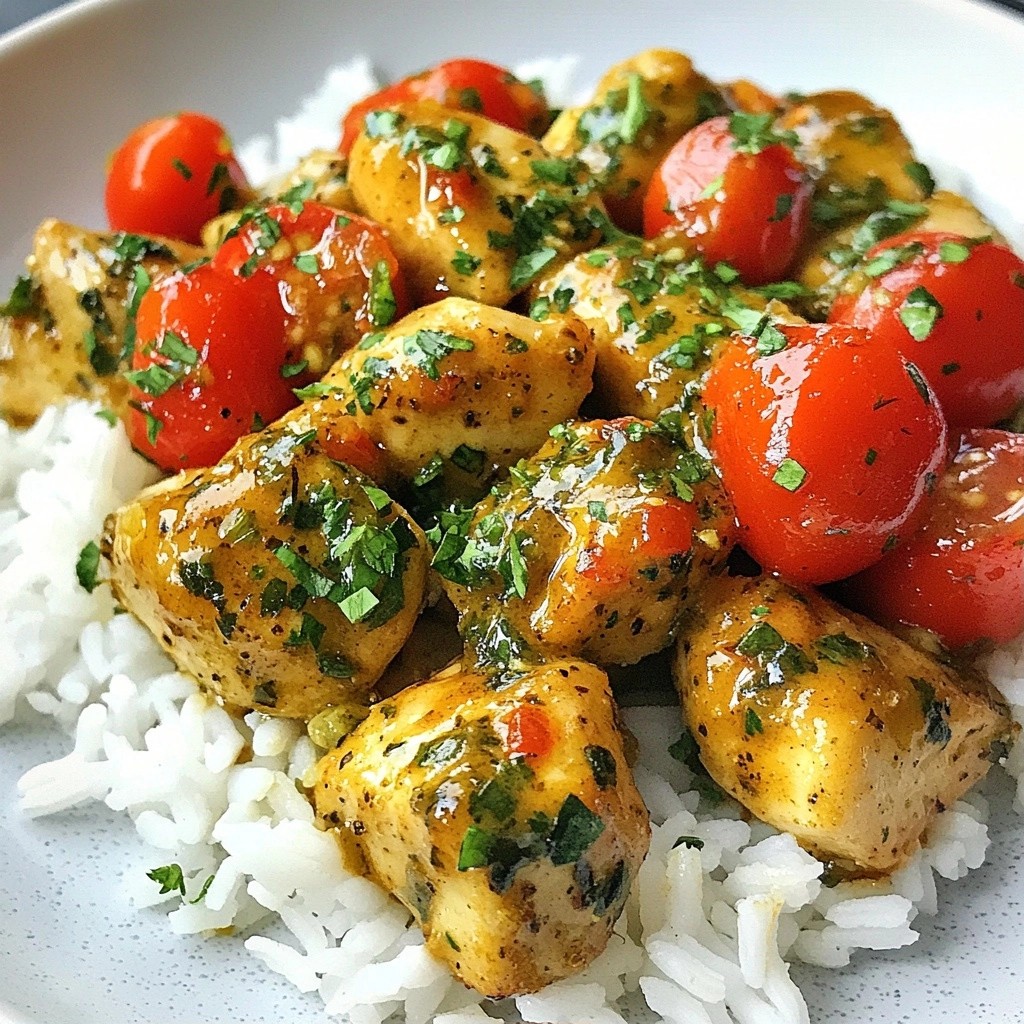 Savory Quick Dinners Garlic Butter Chicken Bites
