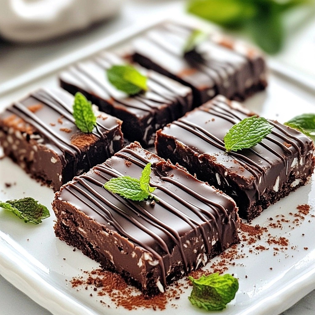 Sugar-Free Keto Chocolate Mint Bars Easy No-Bake Treat