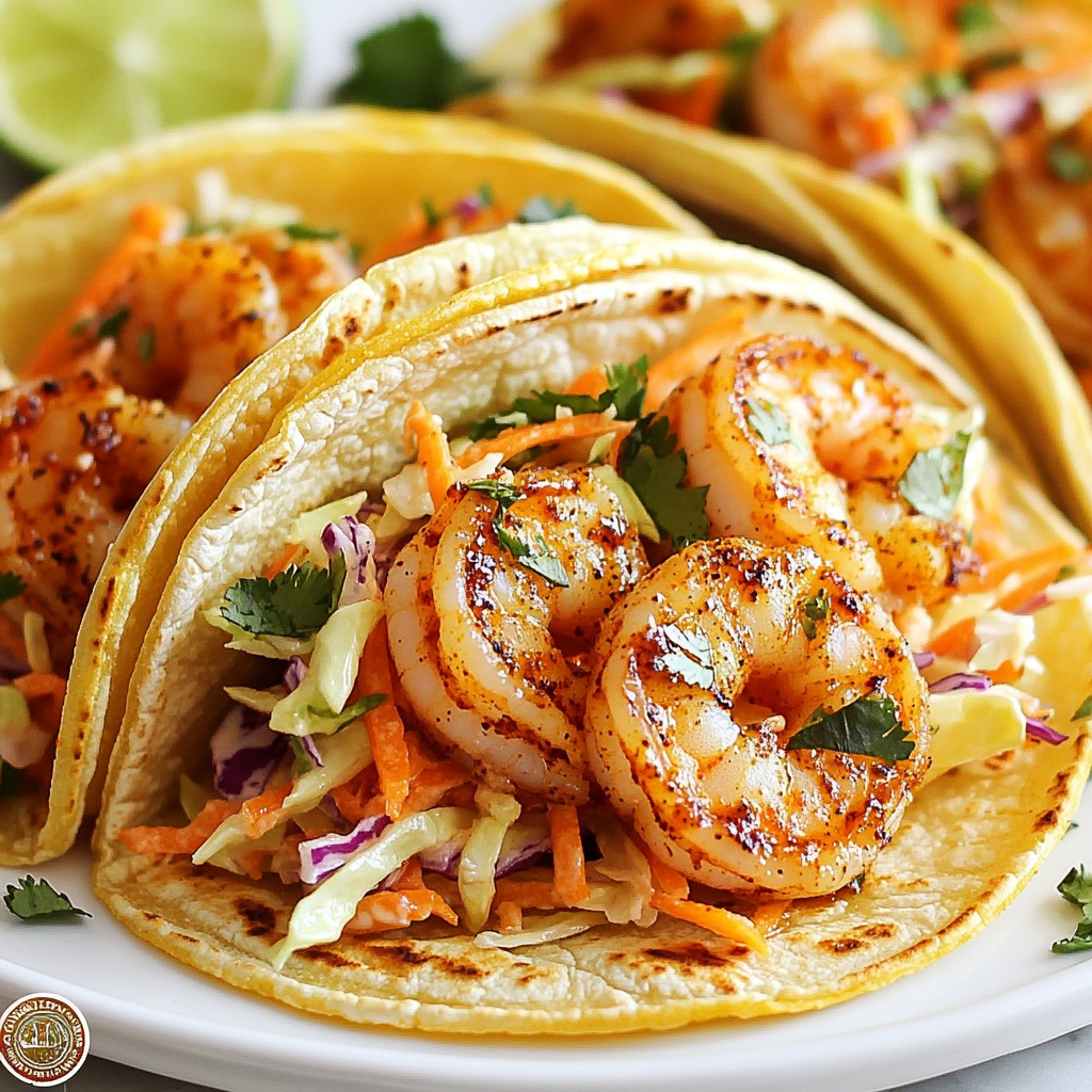 Cajun Shrimp Tacos with Slaw Flavorful Fresh Meal