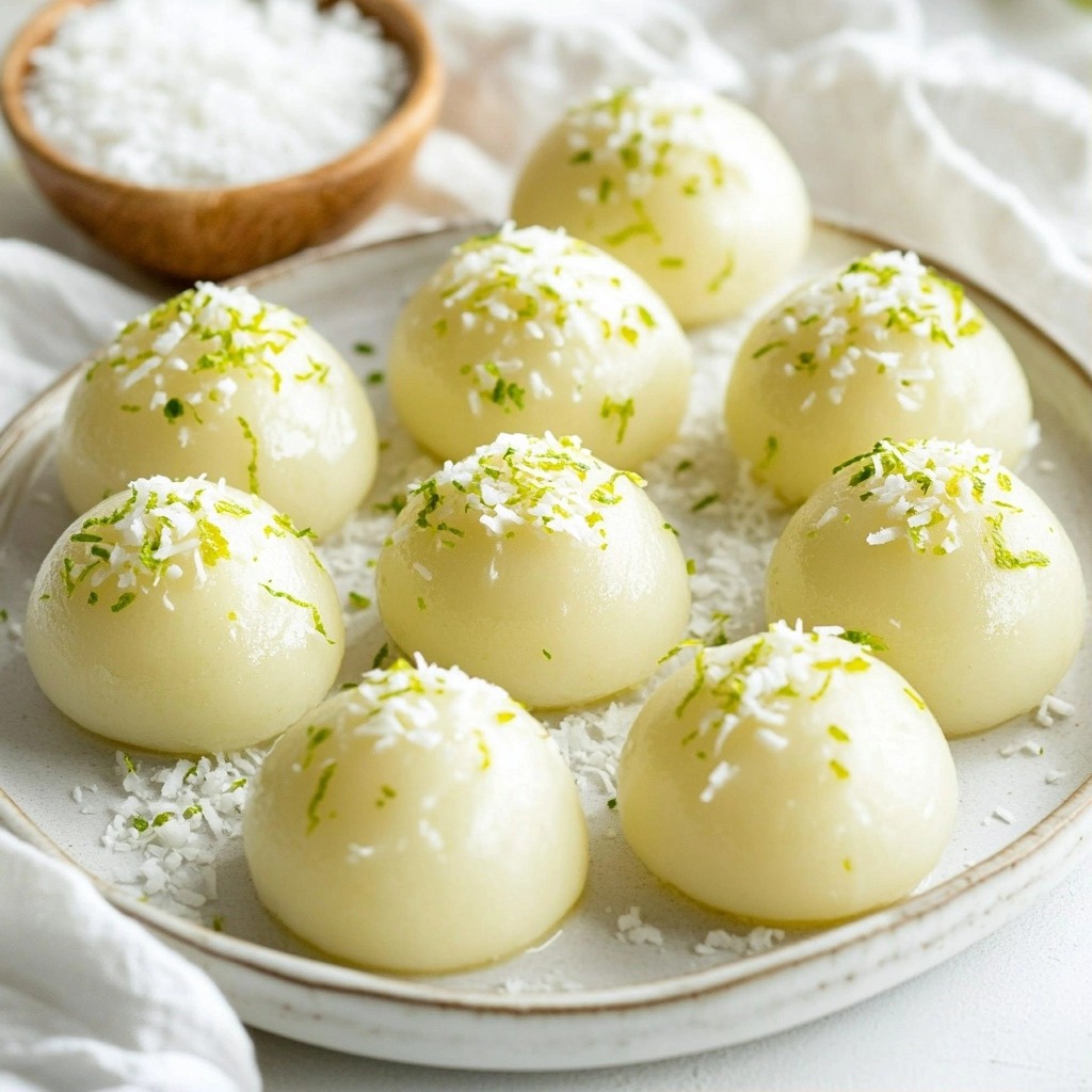 Zesty Keto Lime Coconut Fat Bombs Simple Delight