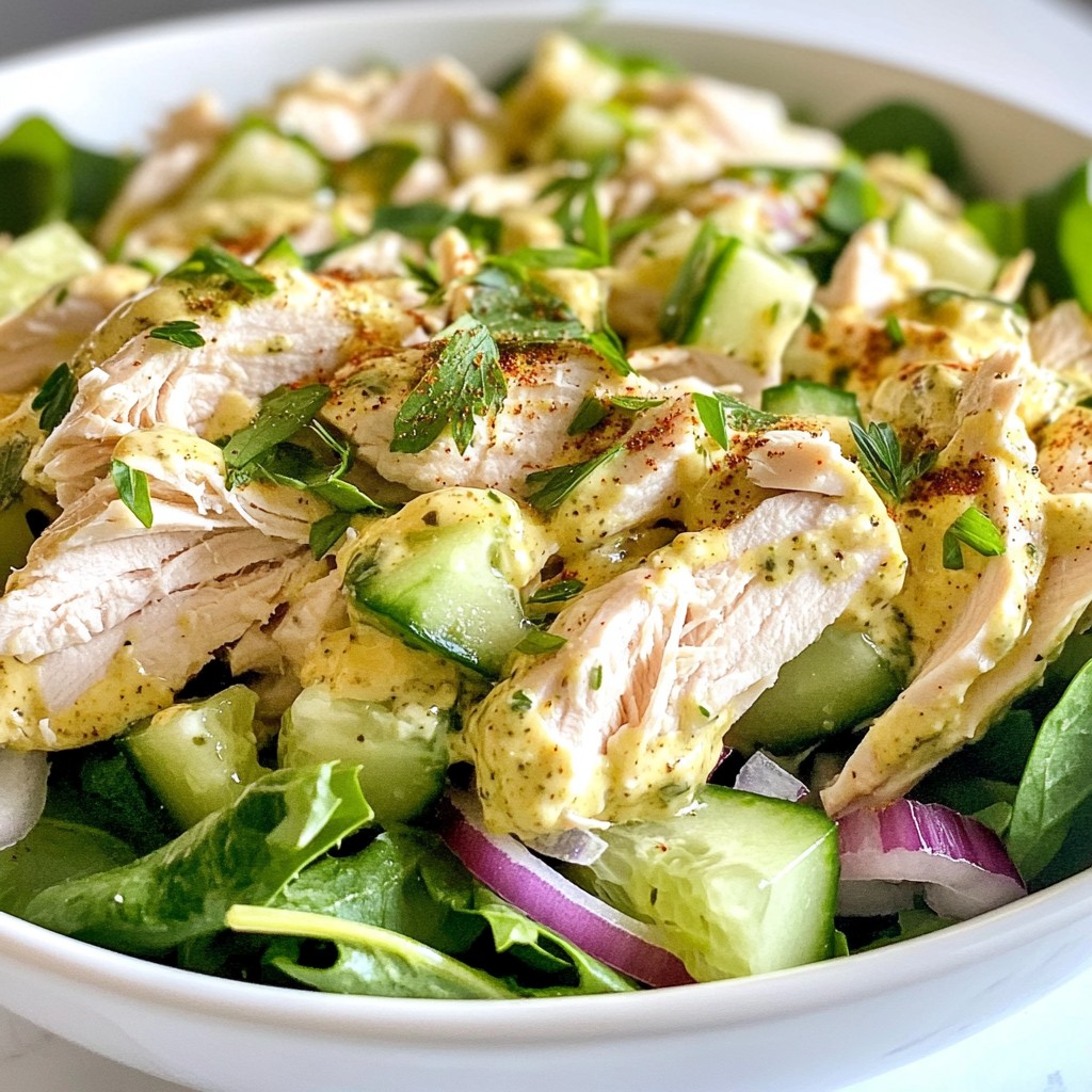 Creamy Keto Chicken Salad Bowls Easy and Tasty Meal