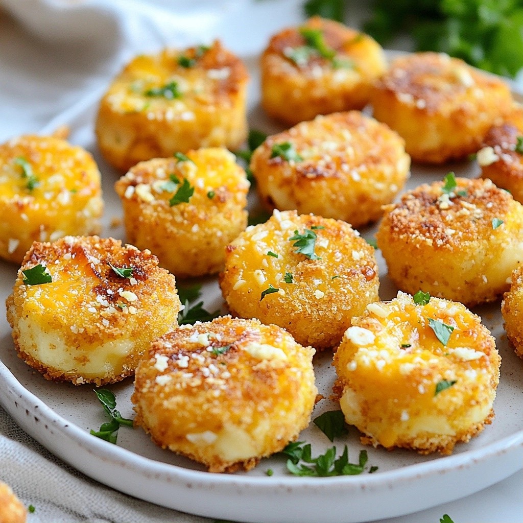 Crunchy Keto Cheese Almond Bites Easy Snack Recipe