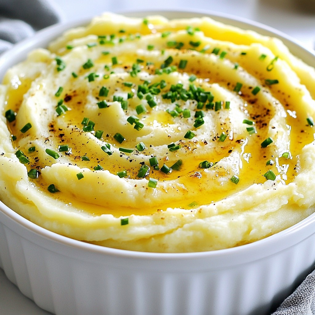 Roasted Garlic Mashed Potatoes Creamy and Savory Dish