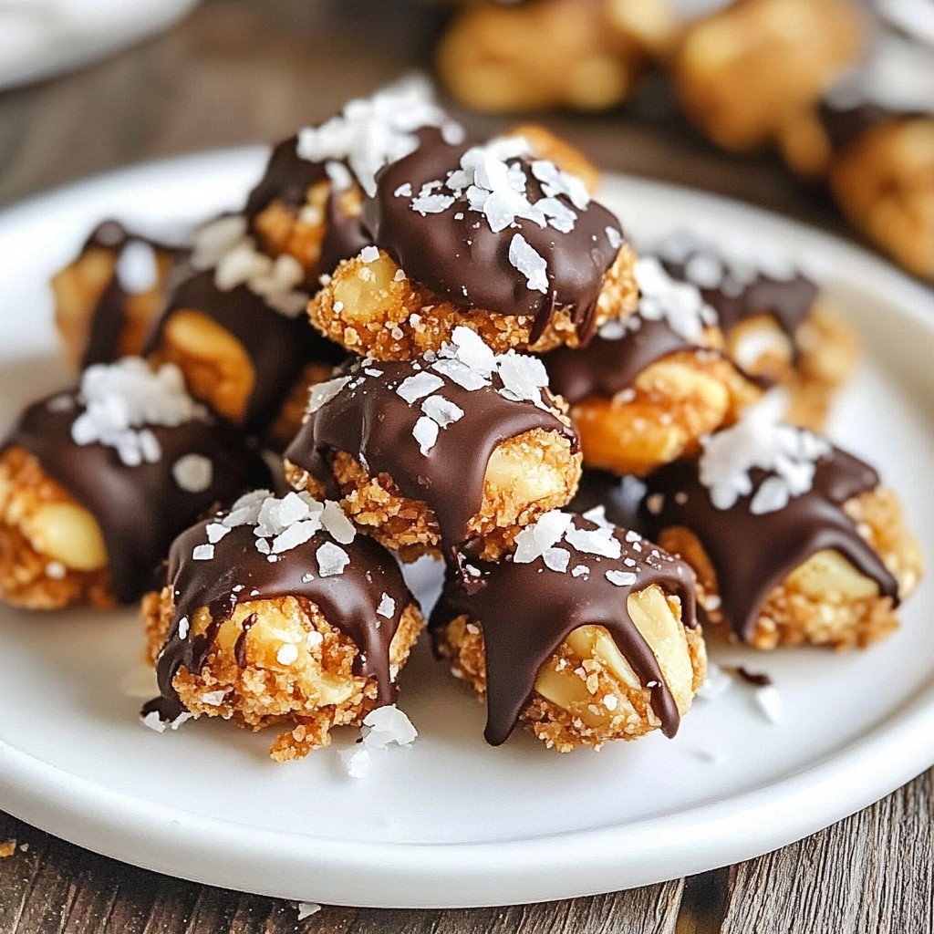 Crunchy Keto Sea Salt Almond Clusters Snack Recipe