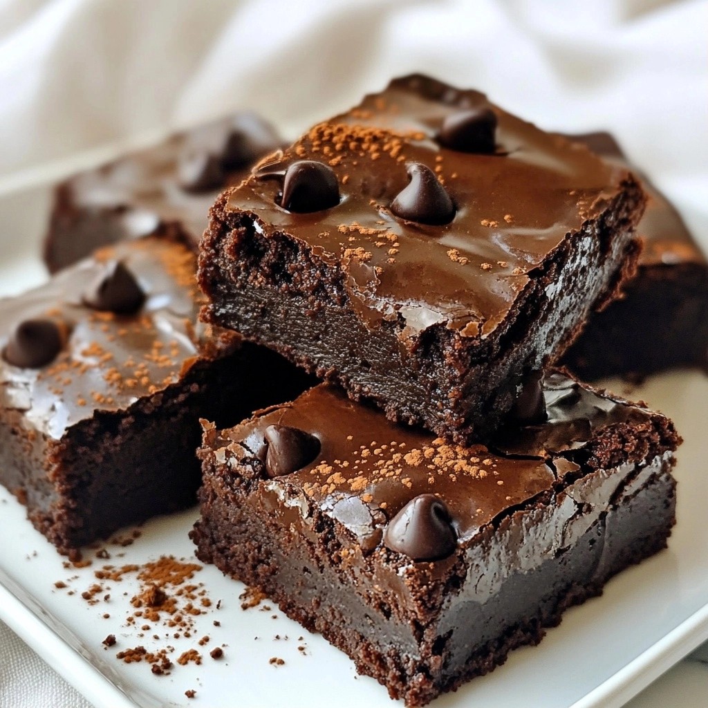 Decadent Keto Chocolate Fudge Brownies