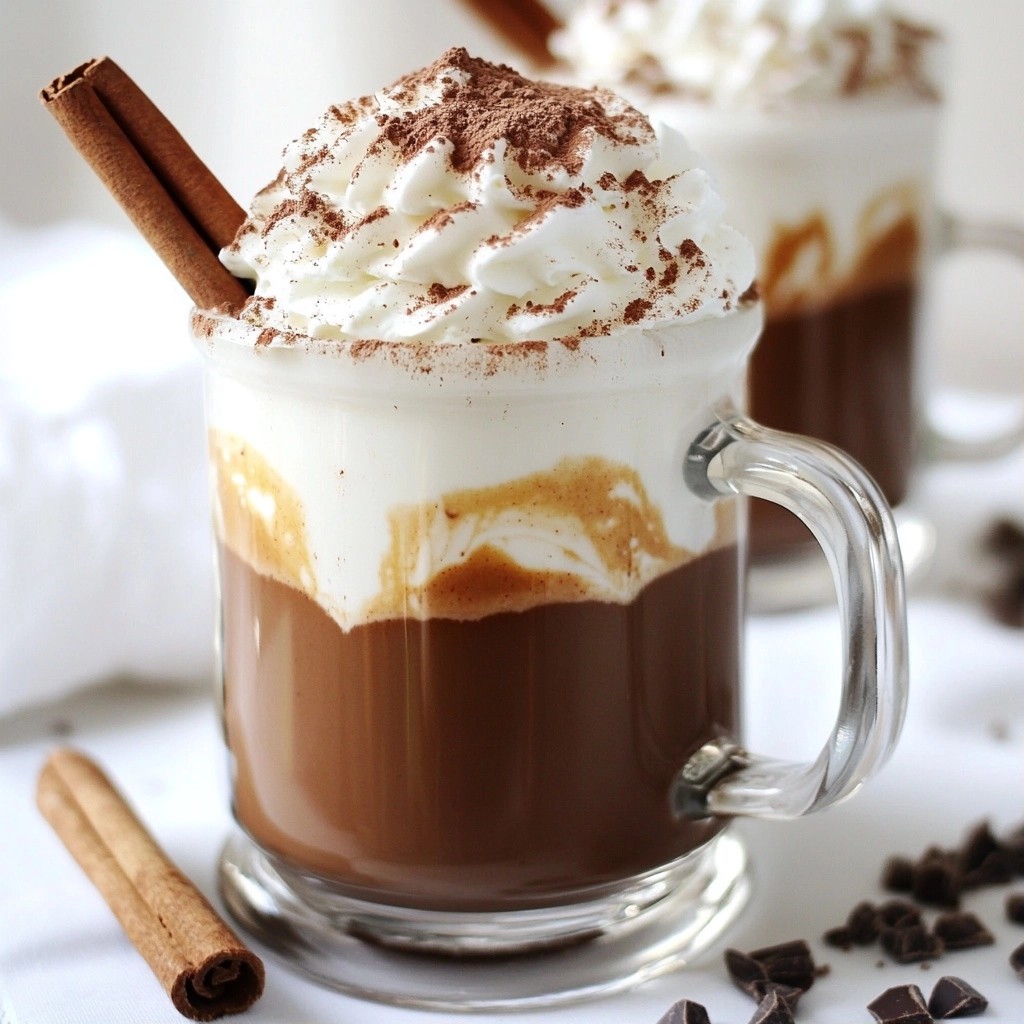 Frothy Vanilla Spiced Hot Chocolate Delight Recipe
