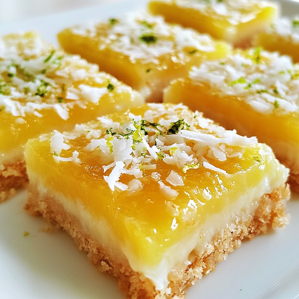 Sugar-free keto Coconut Lime Bars Tasty and Simple