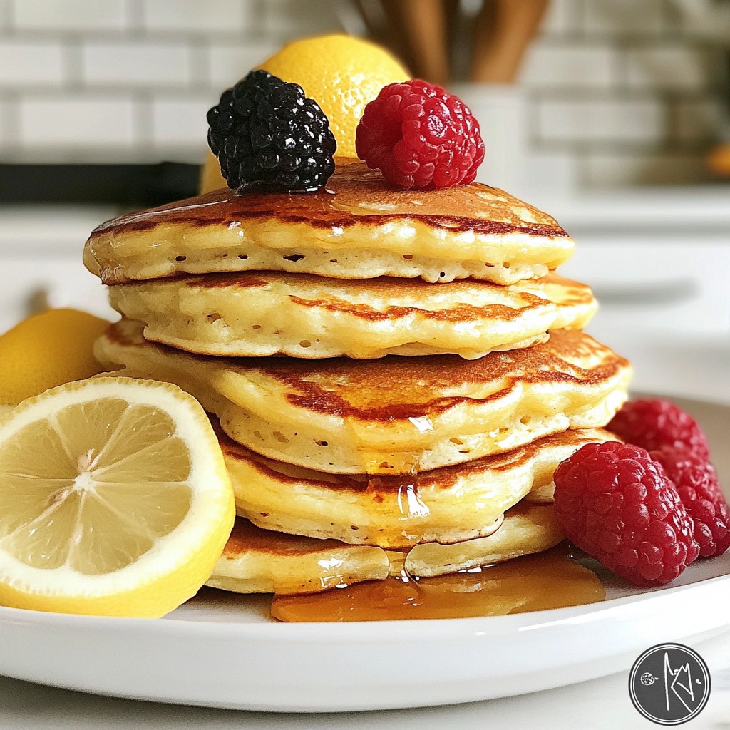 Lemon Ricotta Pancakes Fluffy and Delicious Recipe