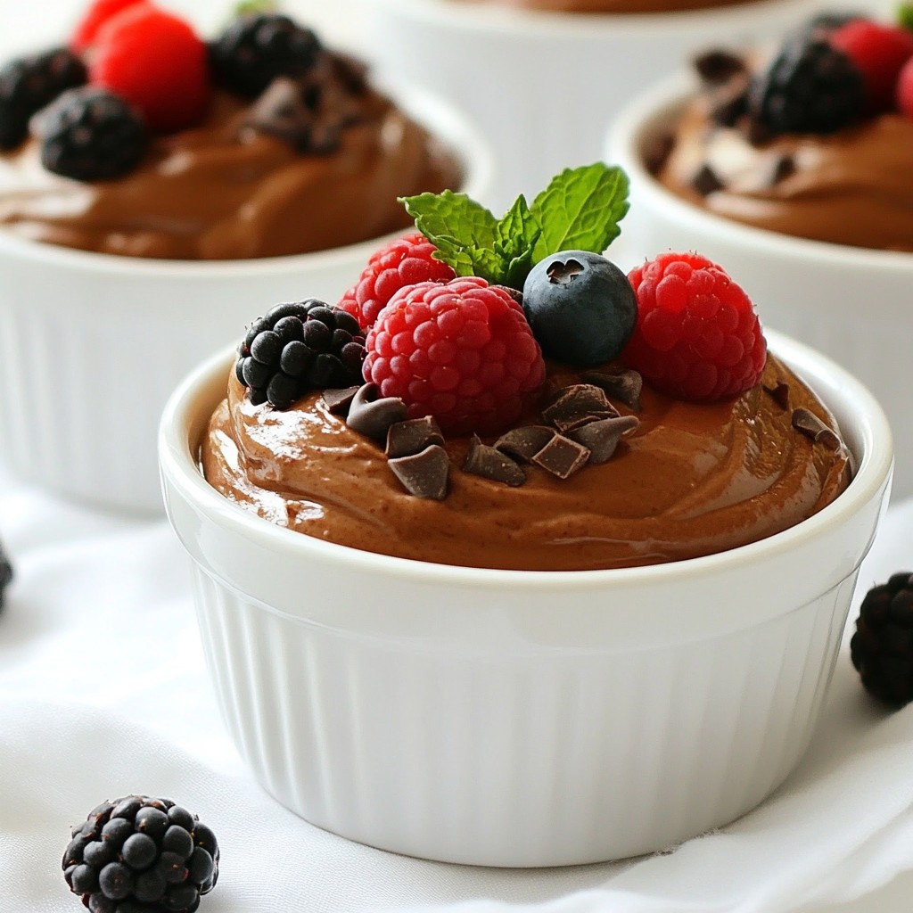 Decadent Sugar-Free Chocolate Mousse Easy Delight