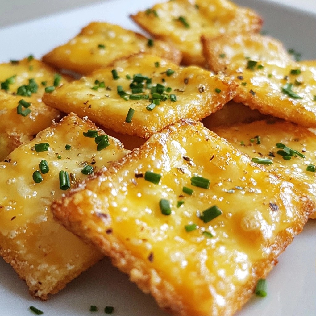 Savory Keto Cheddar and Herb Crisps Delightful Snack