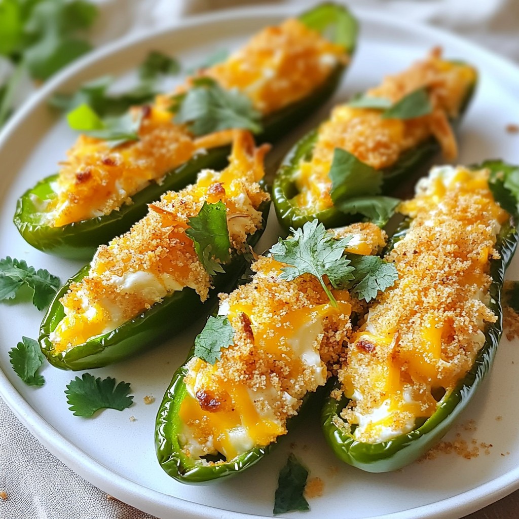 Spicy Keto Jalapeño Poppers with Cream Cheese Delight