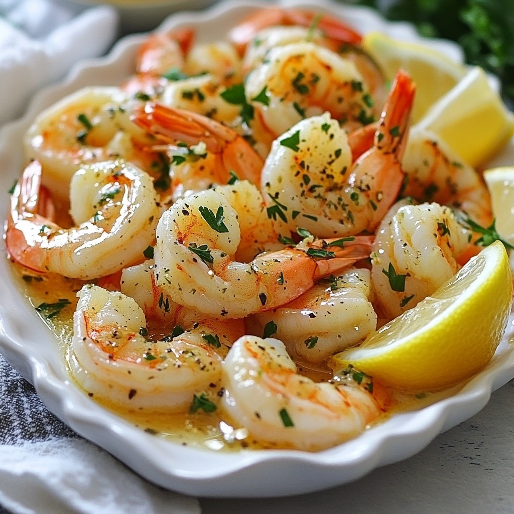 Air Fryer Garlic Butter Shrimp Savory Delight Recipe