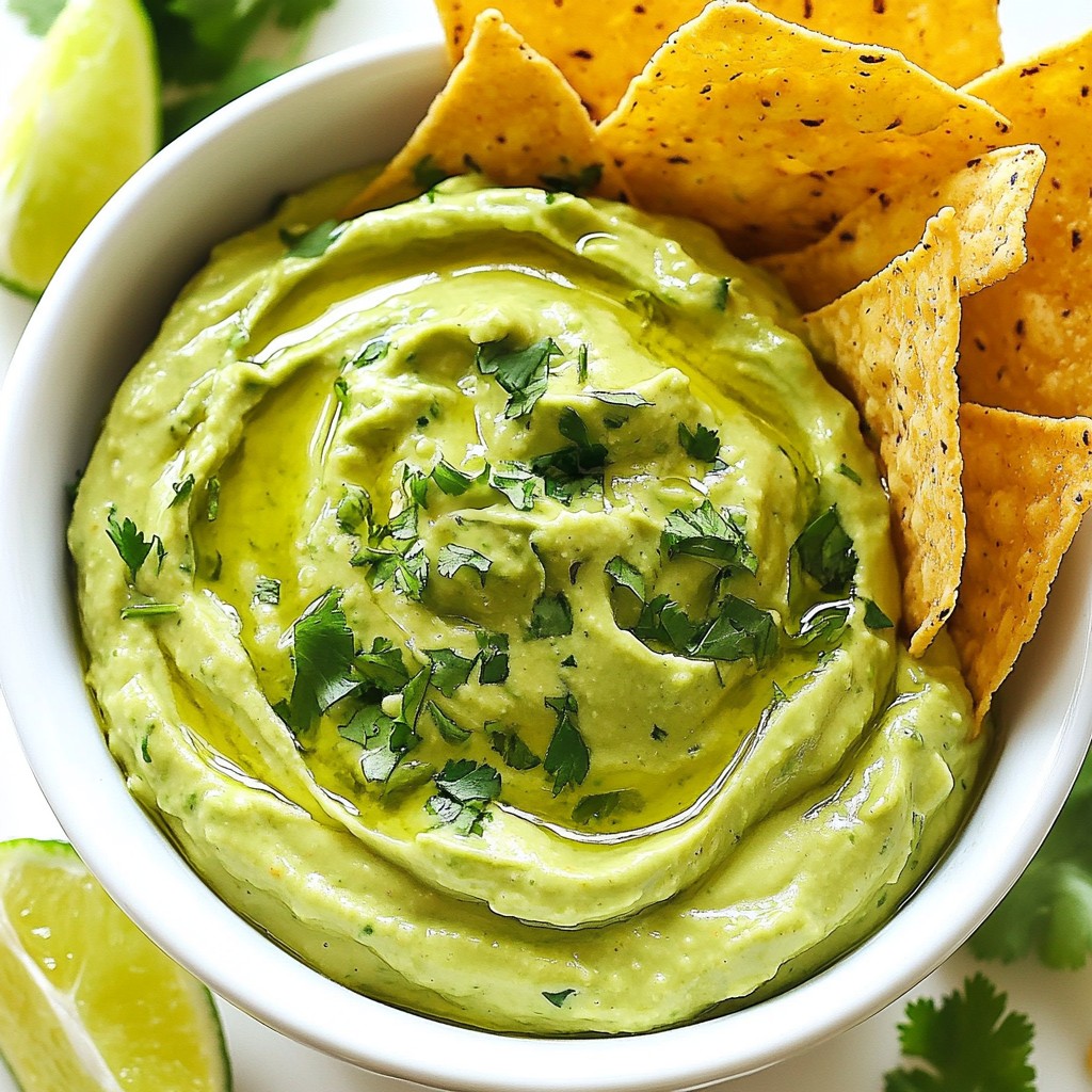 Avocado Lime Crema Dip Flavorful and Simple Recipe