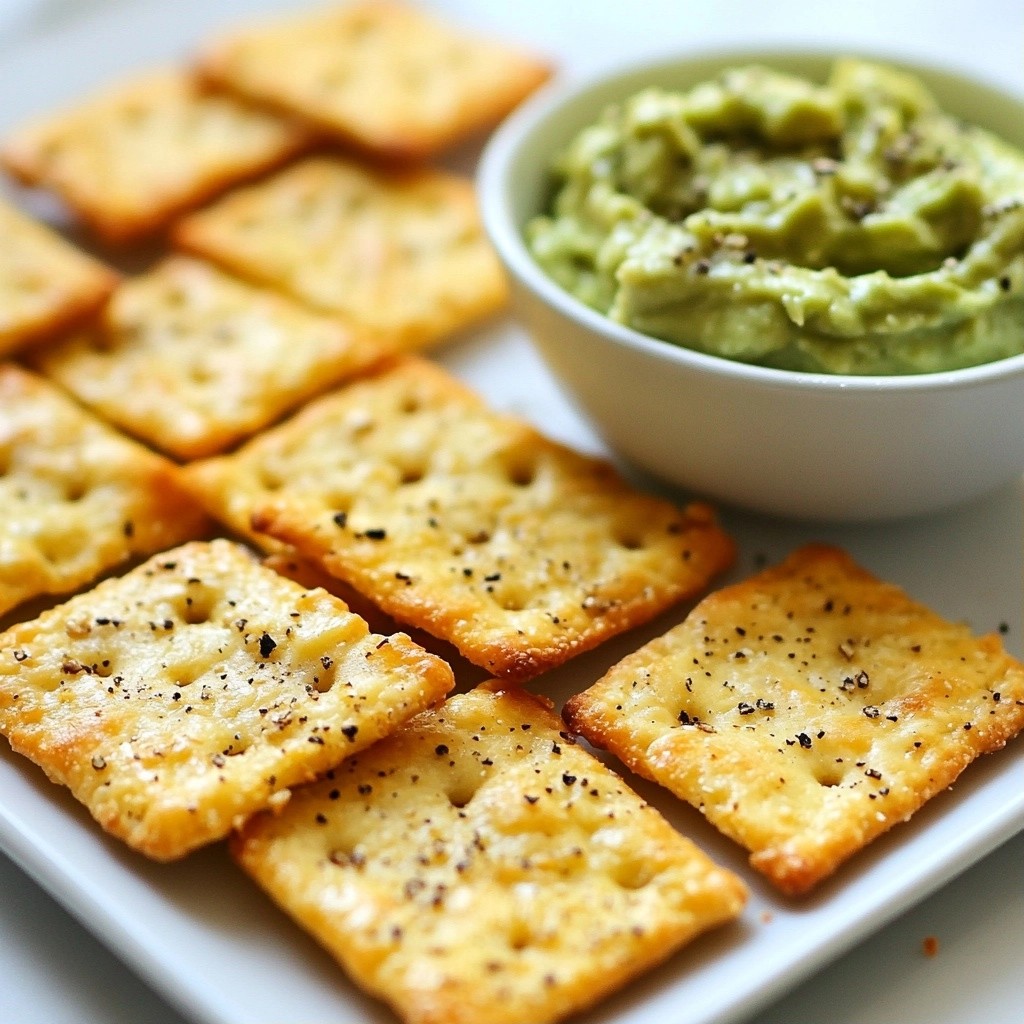 Crispy Keto Cheese and Almond Crackers Delight