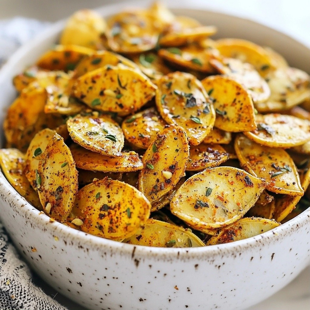 Crunchy Keto Spiced Pumpkin Seeds For Healthy Snacking