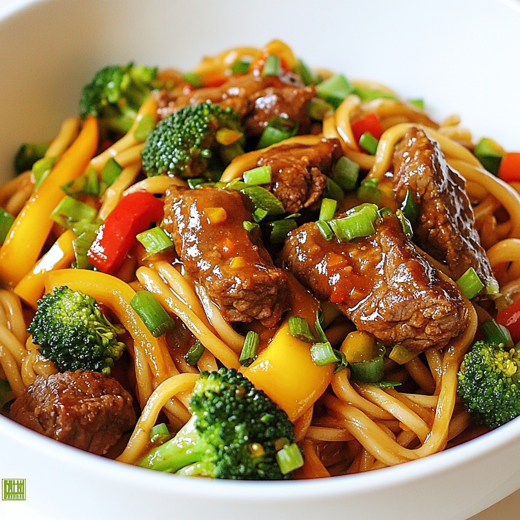 Spicy Szechuan Beef Noodles Flavorful and Simple Dish