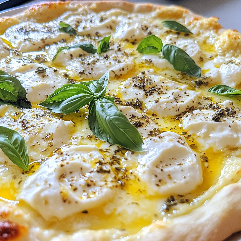 Roasted Garlic White Pizza Flavorful and Simple Recipe